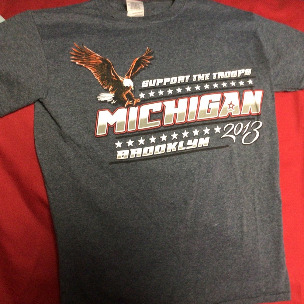 Vintage Support the Troops tshirt